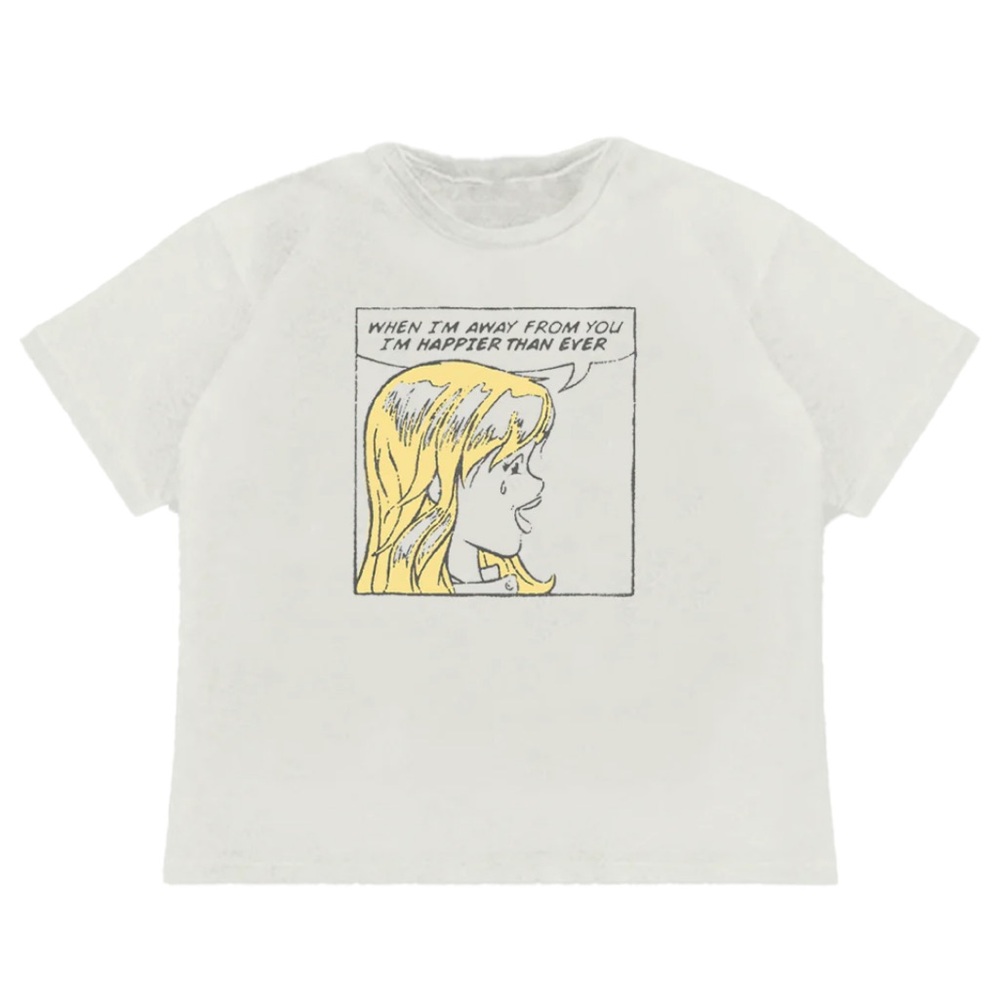 Billie Eilish Happier Than Ever T-Shirt (2XL) New